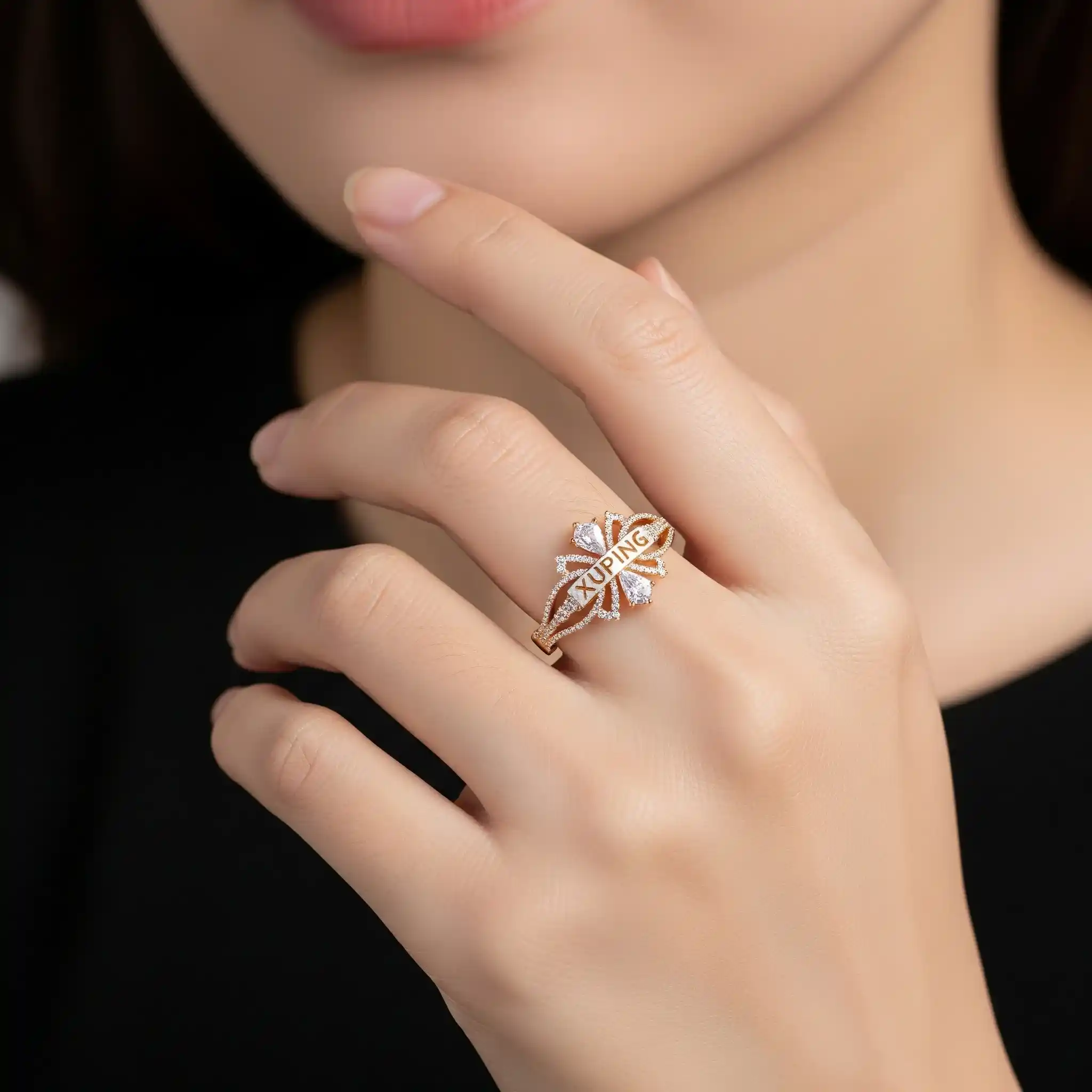 انگشتر زنانه برند ژوپینگ